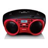 LENCO Radio CD/MP3 USB,Bluetooth SCD-501 Red/Black