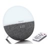 LENCO Bluetooth-Uhrenradio Wake-up-Light CRW-4 Grey