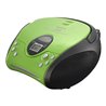 LENCO UKW-Radio m.CD stereo,grün/schwarz SCD-24 green/black