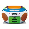 LENCO Radio/CD/Kassetten-Player Kopfhöreranschluss SCD-971 Kids