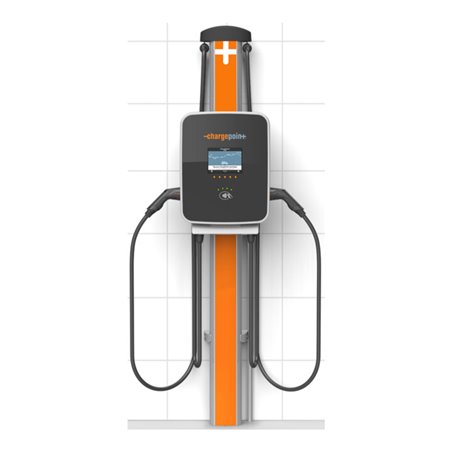 ChargePoint Germany AC-Ladesäule 2x22kW,Kabelma.,Wand CPC3-CP4323-MTR