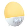 LENCO Bluetooth-Uhrenradio Wake-up-Light CRW-110WH White