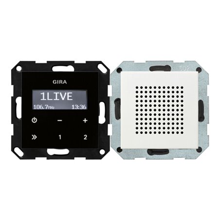 Gira Unterputz-Radio RDS System 55 rws 228027