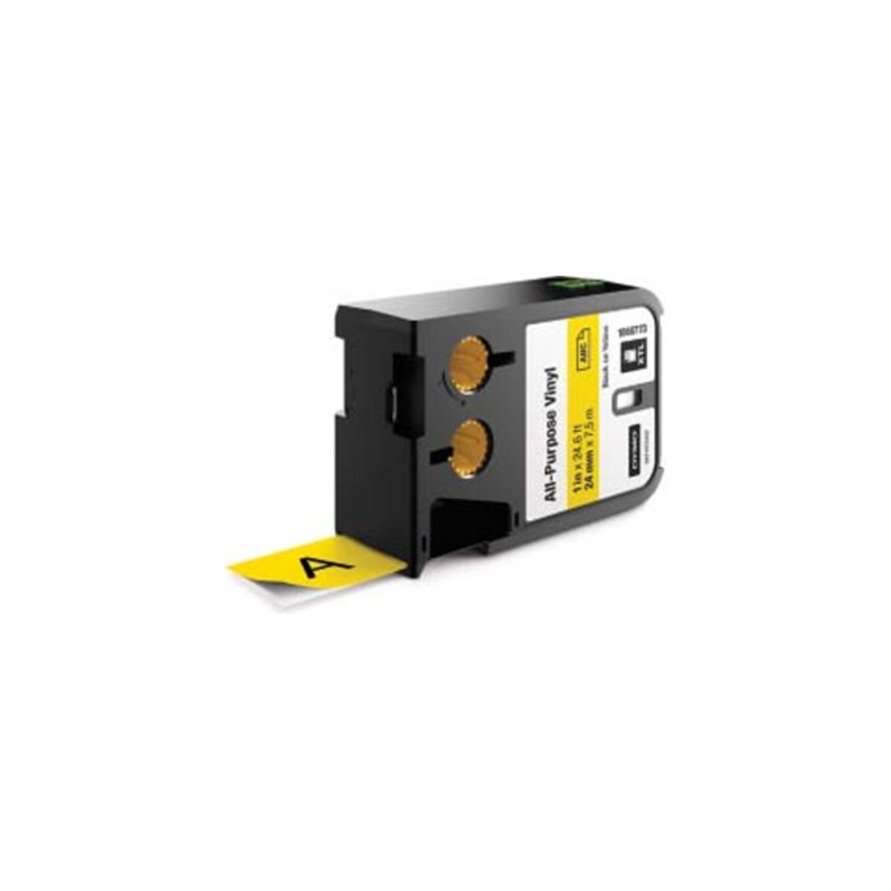 NWL XTL Schriftband Vinyl 24mm x 7m sw/ge 1868773