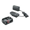 Bosch Systemzubehör 18 Volt Lithium-Ionen Starter-Set 18V Alliance (2,0 Ah + AL 18V-20)