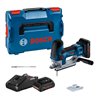 Bosch Akku-Stichsäge GST 18V-155 SC, 2 Akku Akku ProCORE18V 4.0Ah, Ladg. u. L-BOXX
