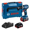 Bosch Akku-Bohrschrauber GSB 18V-45, 2 Akku GBA 18V 3.0Ah, Ladeg. u. L-BOXX