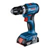 Bosch Akku-Bohrschrauber GSB 18V-45, 2 Akku GBA 18V 2.0Ah, Ladg. u. L-CASE