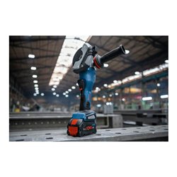 Bosch Akku-Winkelschleifer BITURBO mit X-LOCK GWX 18V-15 PSC, 2 Akku, Ladg. u. L-BOXX
