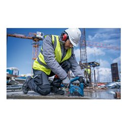 Bosch Akku-Winkelschleifer BITURBO mit X-LOCK GWX 18V-15 PSC, 2 Akku, Ladg. u. L-BOXX