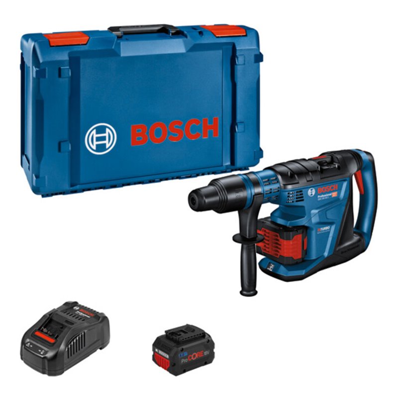 Bosch Akku-Bohrhammer BITURBO mit SDS max GBH 18V-40 C, 2 Akku ProCORE18V 8.0Ah