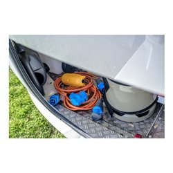 Brennenstuhl Camping Adapter-Set / CEE-Adapterleitung 1,5m, CEE 230V Verlängerungskabel 3m, Safe-Box BIG IP44