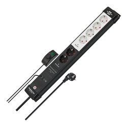 Brennenstuhl Premium-Line Comfort Switch Plus Steckdosenleiste 6-fach (1951560103)