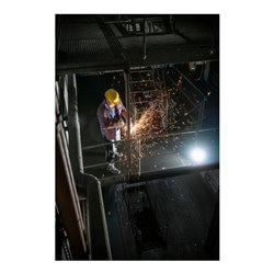 Brennenstuhl professionalLINE LED Baustrahler X 12050 M mit spritzwassergeschützter Steckdose / Arbeitsstrahler 115W mit 5m RN-K