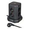 Brennenstuhl Steckdosenturm 8-fach mit USB