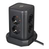 Brennenstuhl Steckdosenturm 8-fach mit USB