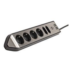 Brennenstuhl®estilo Ecksteckdosenleiste 6-fach (1153590610)