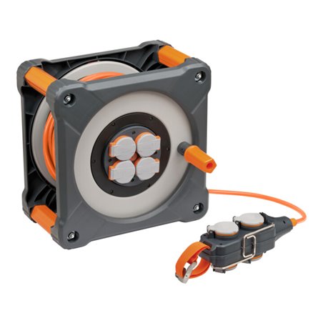 Brennenstuhl professionalLINE Baustellen-Kabeltrommel mit Powerblock (9212380200)