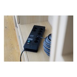 Brennenstuhl Premium-Line, Steckdosenleiste 8-fach mit Überspannungsschutz (1256000698)