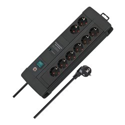 Brennenstuhl Premium-Line, Steckdosenleiste 8-fach mit Überspannungsschutz (1256000678)