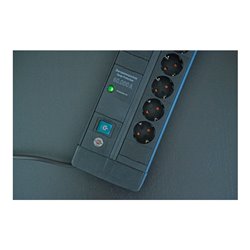 Brennenstuhl Premium-Line, Steckdosenleiste 8-fach mit Überspannungsschutz (1256000678)