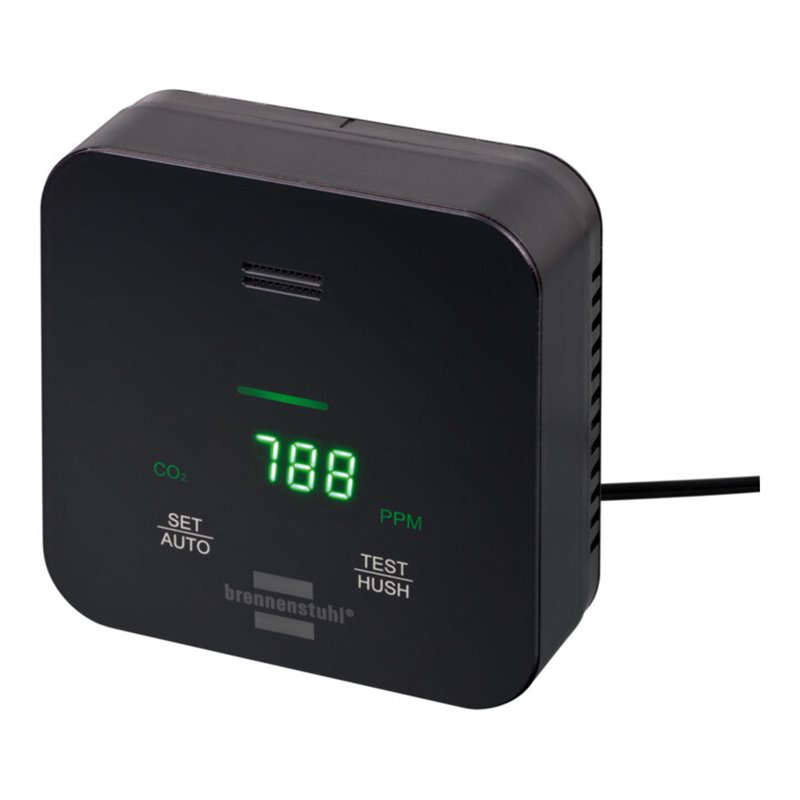 Brennenstuhl CO2 Messgerät C2M L 4050 zur Überwachung der Luftqualität