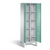 C+P Wäsche-Spind Classic, H1850xB610xT500mm, Front Lichtgrün, Korpus Lichtgrau (8012-20B)