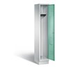 C+P Garderobenschrank Classic, H1800xB320xT500mm, Front Lichtgrün, Korpus Lichtgrau (8020-10)