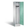 C+P Garderobenschrank Classic, H1800xB420xT500mm, Front Lichtgrün, Korpus Lichtgrau (8020-12)