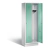 C+P Garderobenschrank Classic, H1800xB610xT500mm, Front Lichtgrün, Korpus Lichtgrau (8020-20)