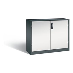 C+P Werkzeugschrank Acurado, H1000xB1200xT400mm, Front Lichtgrau, Korpus Anthrazitgrau (8830-5035)