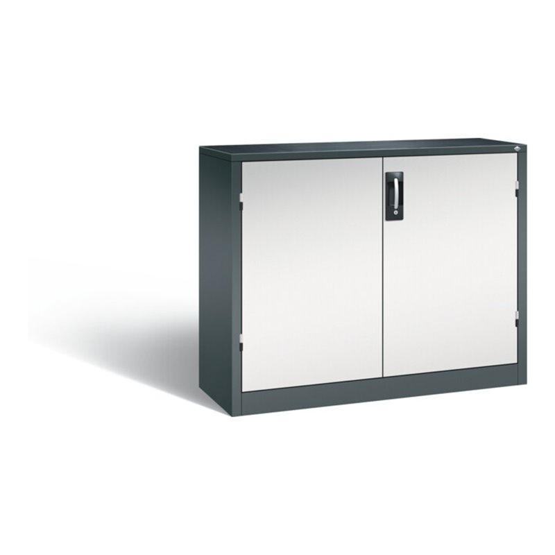 C+P Werkzeugschrank Acurado, H1000xB1200xT400mm, Front Lichtgrau, Korpus Anthrazitgrau (8830-5035)