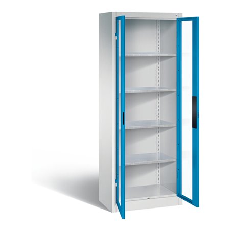 C+P Werkzeugschrank Acurado, H1950xB700xT400mm, Front Lichtblau, Korpus Lichtgrau (8910-055)