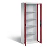 C+P Werkzeugschrank Acurado, H1950xB700xT400mm, Front Rubinrot, Korpus Lichtgrau (8910-055)