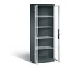 C+P Werkzeugschrank Acurado, H1950xB700xT400mm, Front Lichtgrau, Korpus Anthrazitgrau (8910-055)