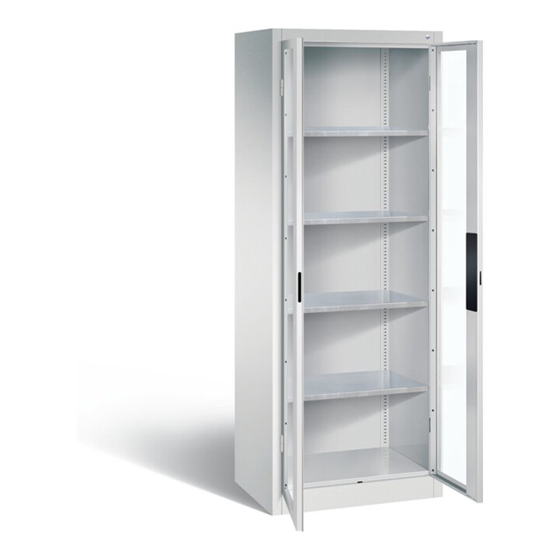 C+P Werkzeugschrank Acurado, H1950xB700xT500mm, Front Lichtgrau, Korpus Lichtgrau (8911-055)