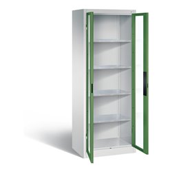 C+P Werkzeugschrank Acurado, H1950xB700xT500mm, Front Resedagrün, Korpus Lichtgrau (8911-055)