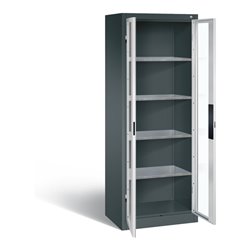 C+P Werkzeugschrank Acurado, H1950xB700xT500mm, Front Lichtgrau, Korpus Anthrazitgrau (8911-055)