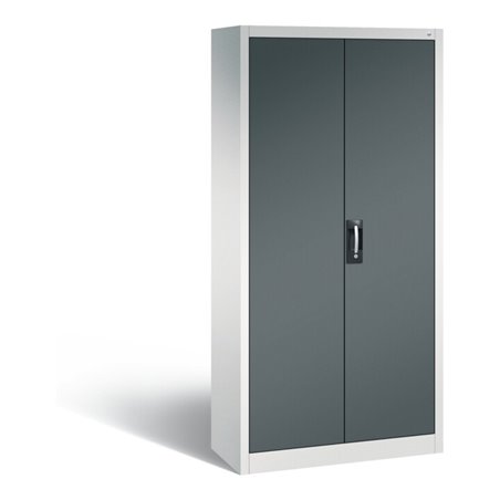 C+P Werkzeugschrank Acurado, H1950xB930xT400mm, Front Anthrazitgrau, Korpus Lichtgrau (8920-313)