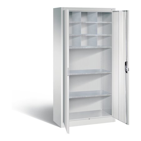 C+P Werkzeugschrank Acurado, H1950xB930xT400mm, Front Lichtgrau, Korpus Lichtgrau (8920-314)