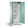 C+P Garderobenschrank Classic, H1850xB810xT500mm, Front Lichtgrün, Korpus Lichtgrau (8110-02)
