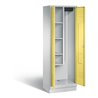 C+P Garderobenschrank Classic, H1800xB610xT500mm, Front Schwefelgelb, Korpus Lichtgrau (8120-00)