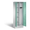 C+P Putzmittel-Spind Classic, H1800xB610xT500mm, Front Lichtgrün, Korpus Lichtgrau (8160-20)
