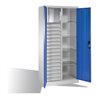 C+P Werkzeugschrank Acurado, H1950xB930xT500mm, Front Lichtblau, Korpus Lichtgrau (8921-301)