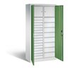 C+P Werkzeugschrank Acurado, H1950xB930xT500mm, Front Resedagrün, Korpus Lichtgrau (8921-302)