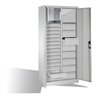 C+P Werkzeugschrank Acurado, H1950xB930xT500mm, Front Lichtgrau, Korpus Lichtgrau (8921-302)
