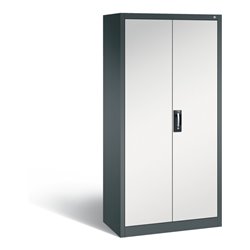 C+P Werkzeugschrank Acurado, H1950xB930xT500mm, Front Lichtgrau, Korpus Anthrazitgrau (8921-313)