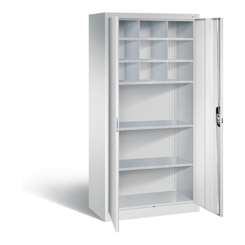 C+P Werkzeugschrank Acurado, H1950xB930xT500mm, Front Lichtgrau, Korpus Lichtgrau (8921-314)