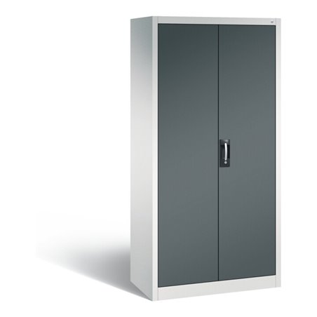 C+P Werkzeugschrank Acurado, H1950xB930xT500mm, Front Anthrazitgrau, Korpus Lichtgrau (8921-314)