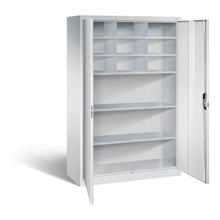 C+P Werkzeugschrank Acurado, H1950xB1200xT500mm, Front Lichtgrau, Korpus Lichtgrau (8931-314)